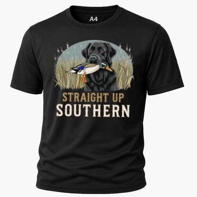Straight Up Dog Hunting Duck Southern Hunting Performance Shirt