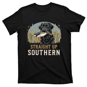 Straight Up Dog Hunting Duck Southern Hunting T-Shirt