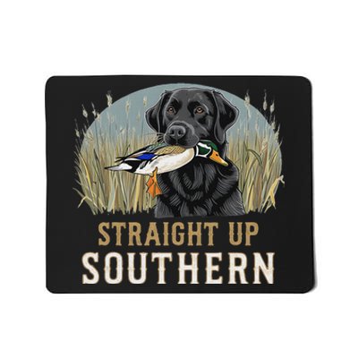 Straight Up Dog Hunting Duck Southern Hunting Mousepad