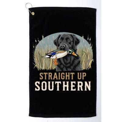 Straight Up Dog Hunting Duck Southern Hunting Platinum Collection Golf Towel