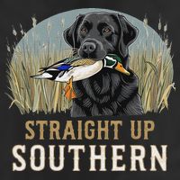 Straight Up Dog Hunting Duck Southern Hunting Golf Towel