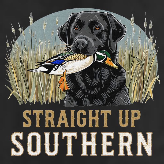 Straight Up Dog Hunting Duck Southern Hunting Golf Towel