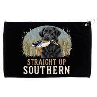 Straight Up Dog Hunting Duck Southern Hunting Grommeted Golf Towel