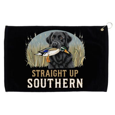 Straight Up Dog Hunting Duck Southern Hunting Grommeted Golf Towel