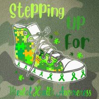 Stepping Up For Mental Health Awareness Shoes Legacy Tie Dye Trucker Hat