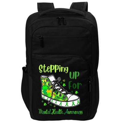 Stepping Up For Mental Health Awareness Shoes Impact Tech Backpack