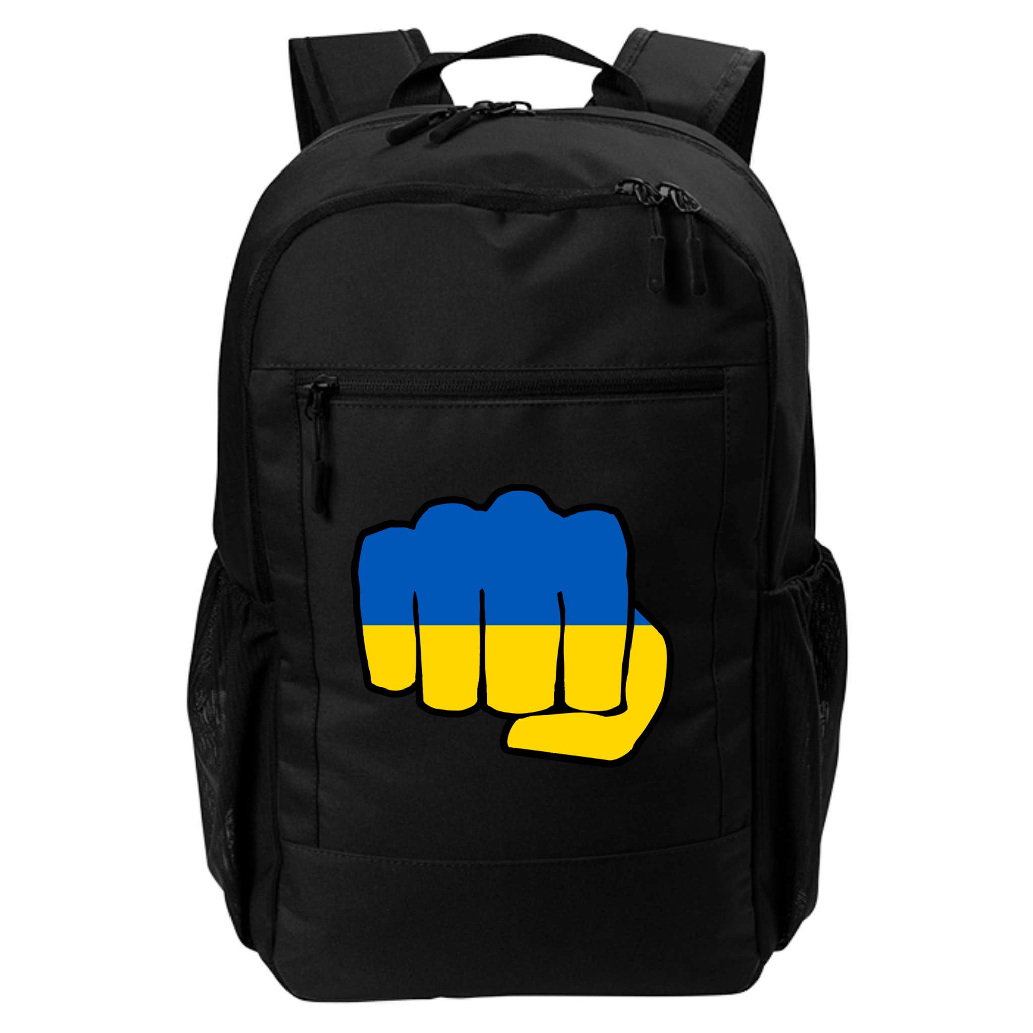 Support Ukraine Flag Fist Backpack