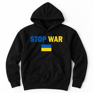 Support Ukraine Flag Stop War Hoodie