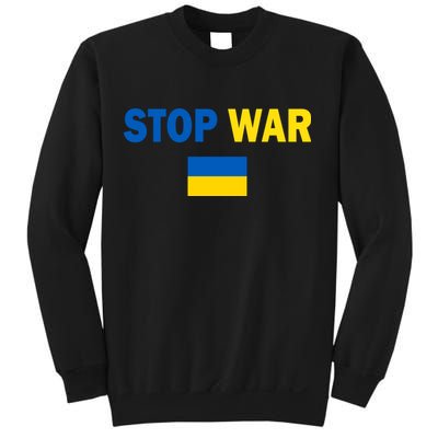 Support Ukraine Flag Stop War Sweatshirt
