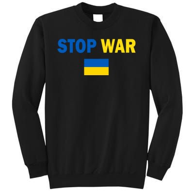 Support Ukraine Flag Stop War Sweatshirt