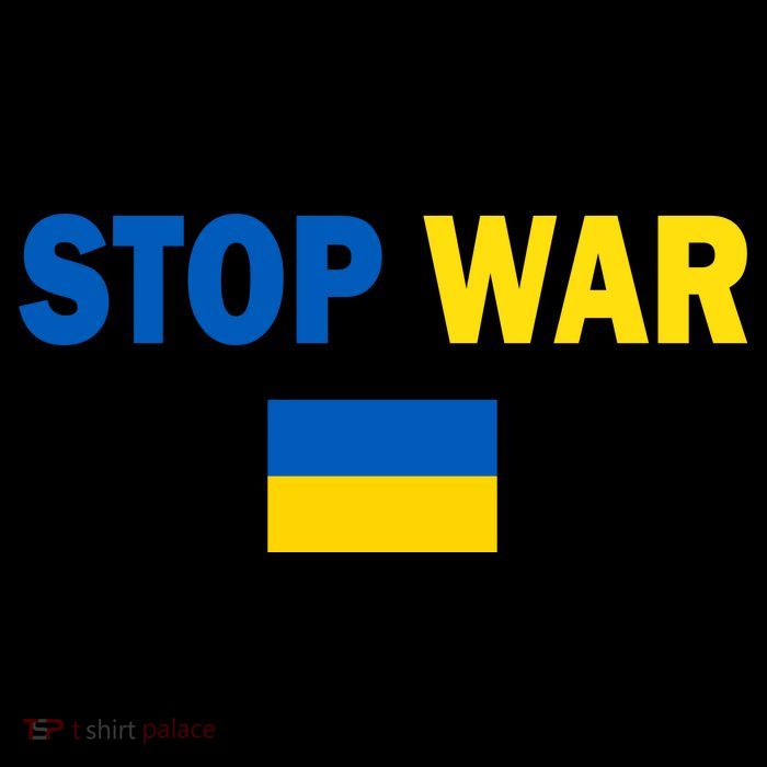 Support Ukraine Flag Stop War Tank Top