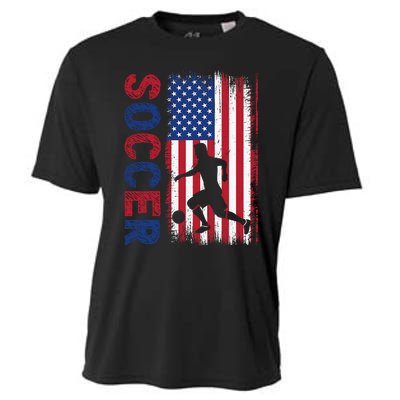 Soccer usa flag for soccer lover Cooling Performance Crew T-Shirt