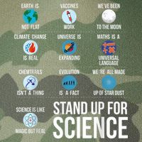 Stand Up For Science Legacy Tie Dye Trucker Hat