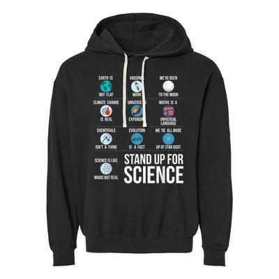 Stand Up For Science Garment-Dyed Fleece Hoodie