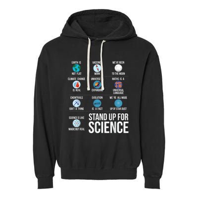 Stand Up For Science Garment-Dyed Fleece Hoodie