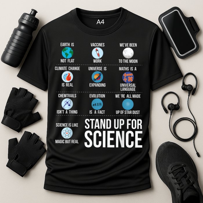 Stand Up For Science Performance Shirt