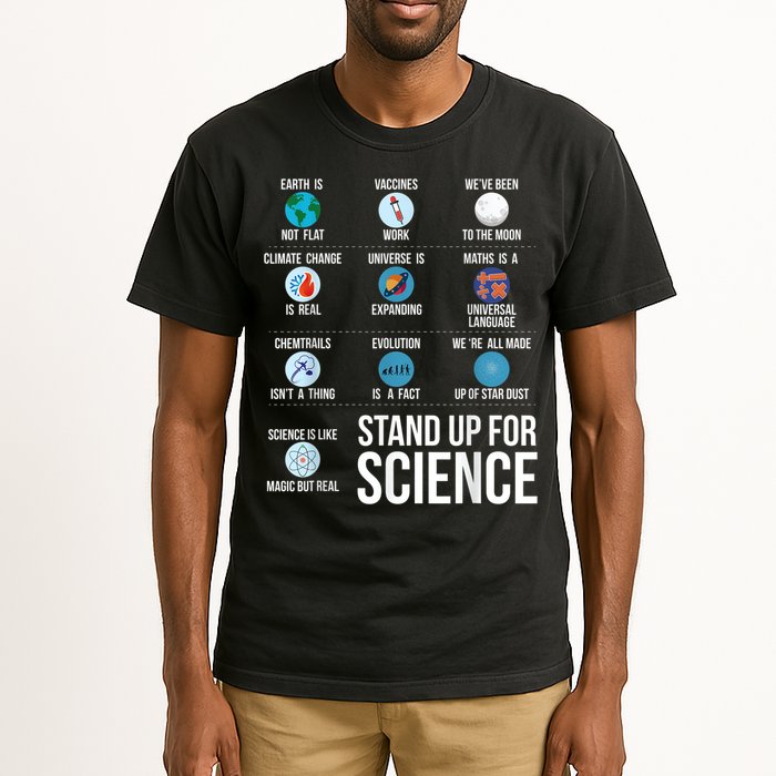 Stand Up For Science Tall T-Shirt