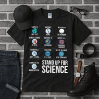 Stand Up For Science Tall T-Shirt