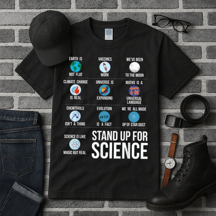 Stand Up For Science Tall T-Shirt