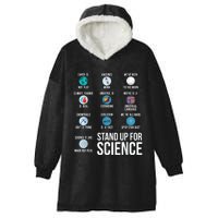 Stand Up For Science Hooded Wearable Blanket