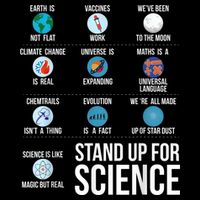 Stand Up For Science Button