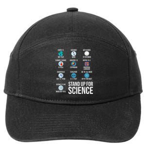 Stand Up For Science 7-Panel Snapback Hat