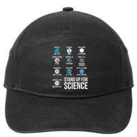 Stand Up For Science 7-Panel Snapback Hat