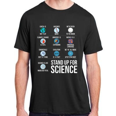 Stand Up For Science Adult ChromaSoft Performance T-Shirt