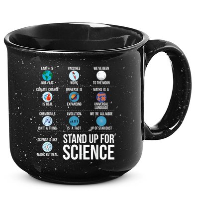Stand Up For Science 15oz Campfire Ceramic Mug