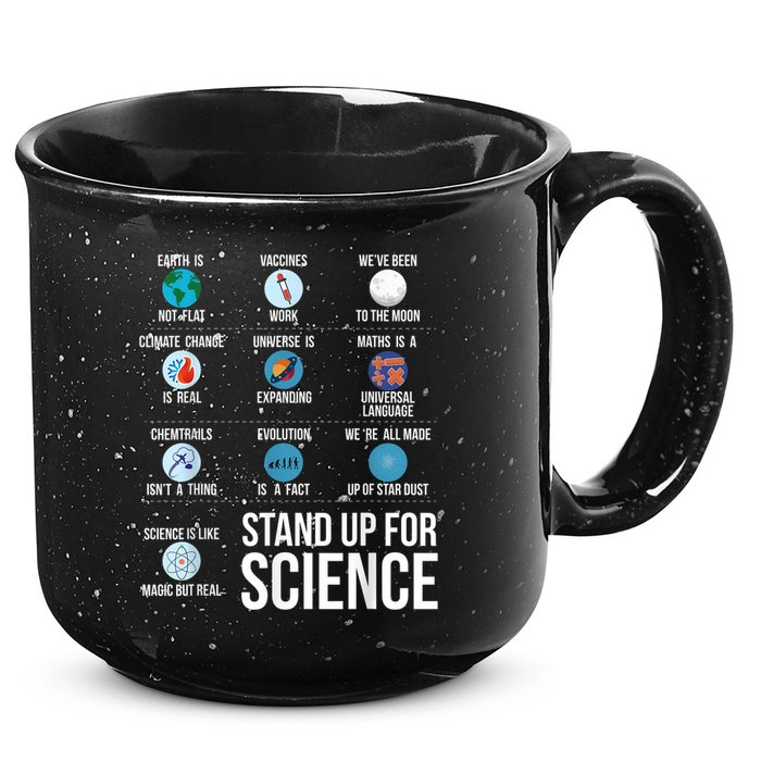 Stand Up For Science 15oz Campfire Ceramic Mug