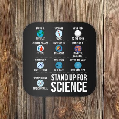 Stand Up For Science Coaster