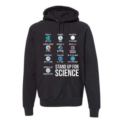 Stand Up For Science Premium Hoodie