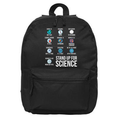 Stand Up For Science 16 in Basic Backpack
