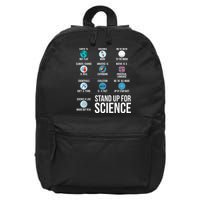 Stand Up For Science 16 in Basic Backpack