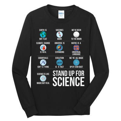 Stand Up For Science Tall Long Sleeve T-Shirt