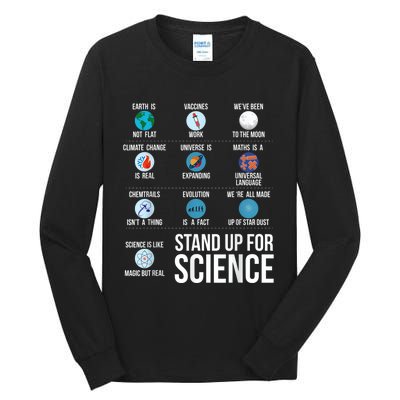 Stand Up For Science Tall Long Sleeve T-Shirt