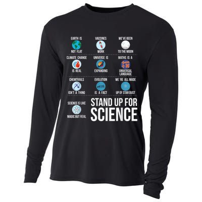 Stand Up For Science Cooling Performance Long Sleeve Crew