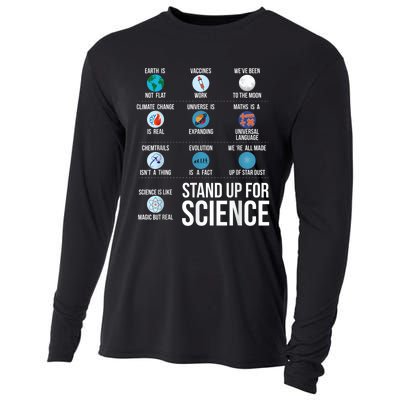 Stand Up For Science Cooling Performance Long Sleeve Crew