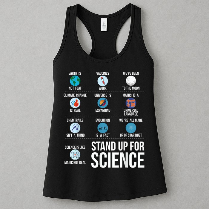 Stand Up For Science Womens Tank Top