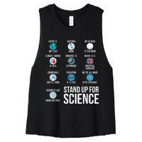 Stand Up For Science Women's Racerback Cropped Tank