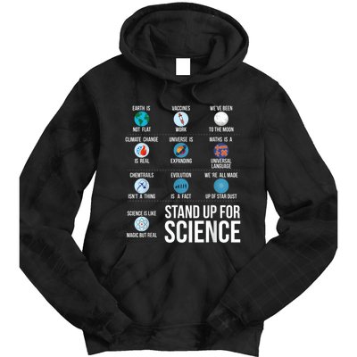 Stand Up For Science Tie Dye Hoodie