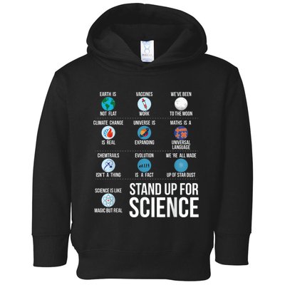 Stand Up For Science Toddler Hoodie