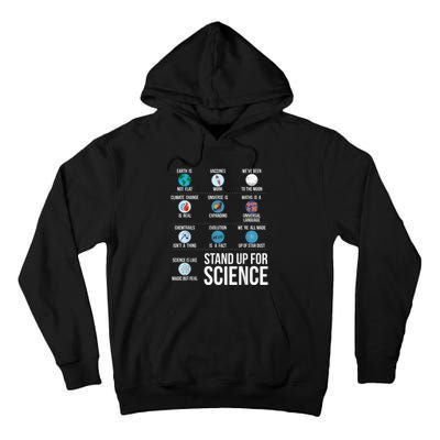 Stand Up For Science Tall Hoodie