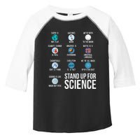 Stand Up For Science Toddler Fine Jersey T-Shirt