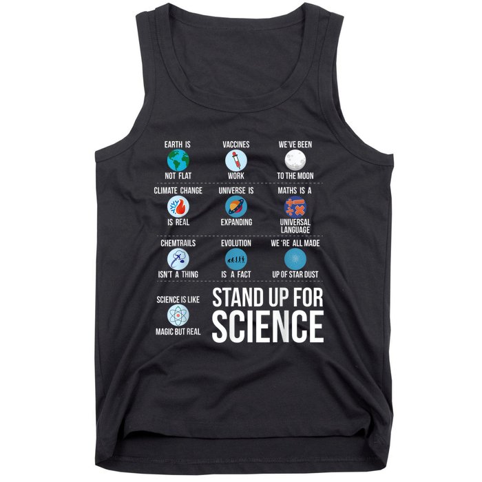 Stand Up For Science Tank Top