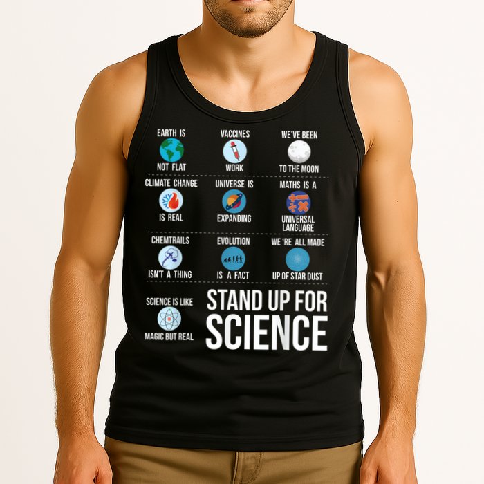 Stand Up For Science Tank Top