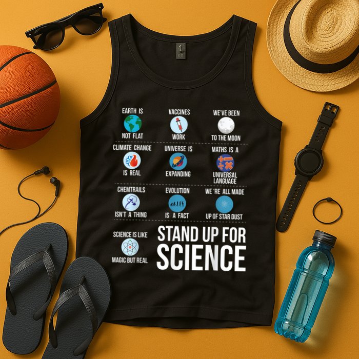 Stand Up For Science Tank Top