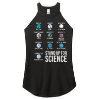 Stand Up For Science Women's Perfect Tri Rocker Tank