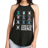 Stand Up For Science Women's Perfect Tri Rocker Tank