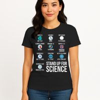 Stand Up For Science Womens T-Shirt